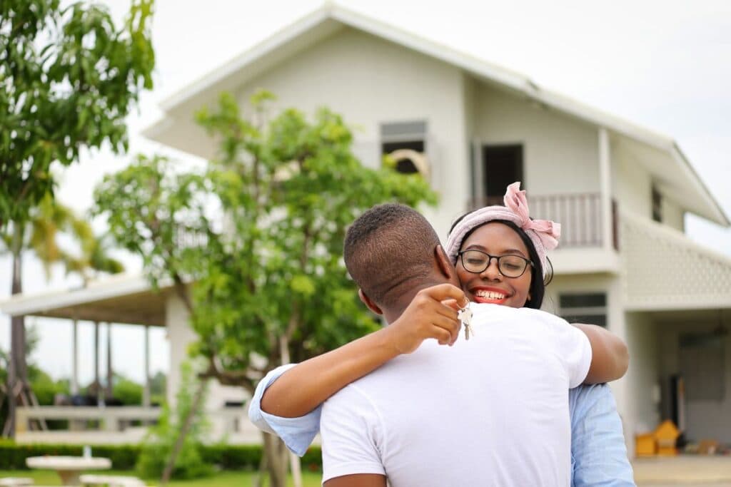 Homeowner journey and key handover moment.