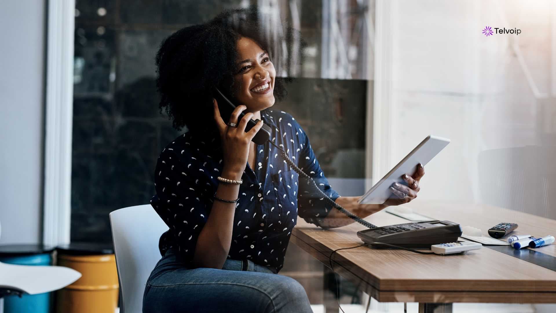 Recruiter handling candidate follow-up on a phone call.